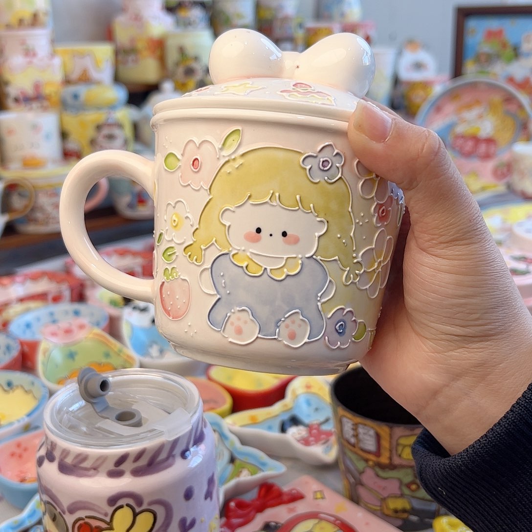 摆件陶景德镇陶瓷