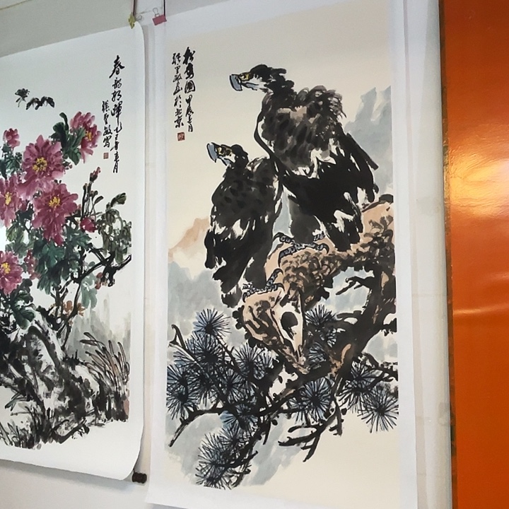 国画张圣敏先生纯手绘作品