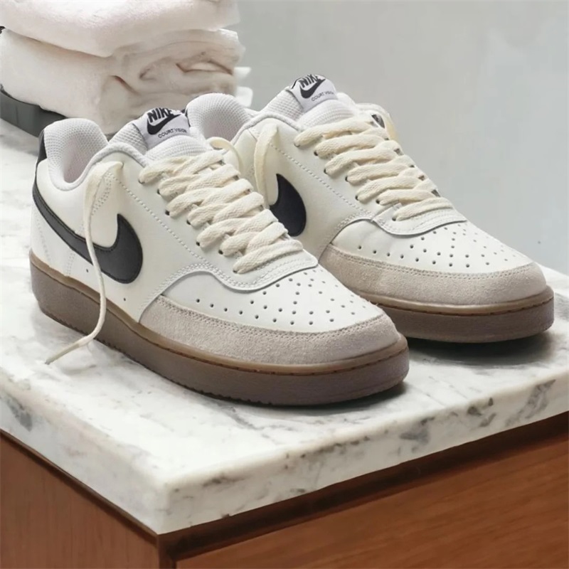 耐克高颜值男鞋COURT板鞋25新款百搭运动鞋复古低帮休闲鞋FQ8075