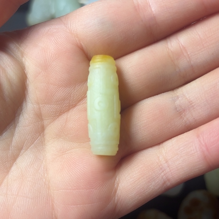 哎***歌和田玉未镶嵌颈饰