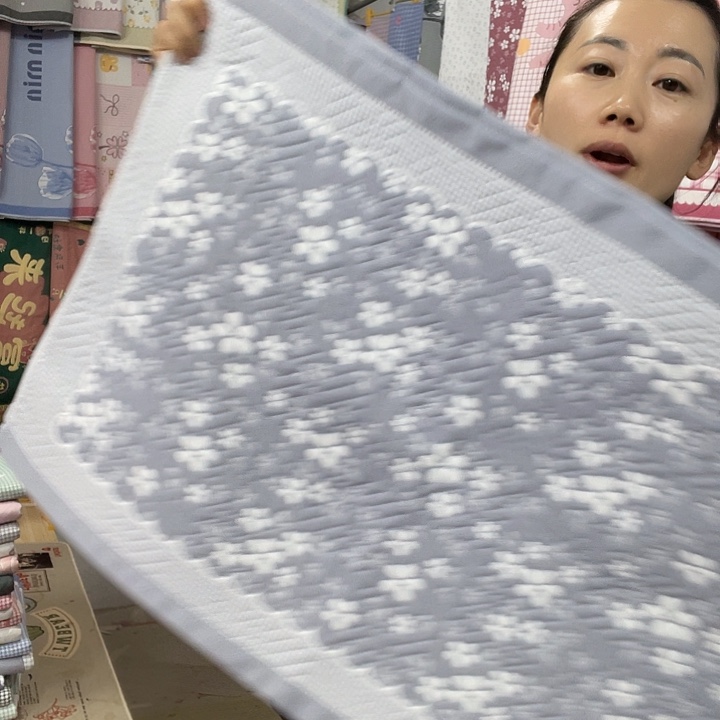 棉特价灰色小雪花