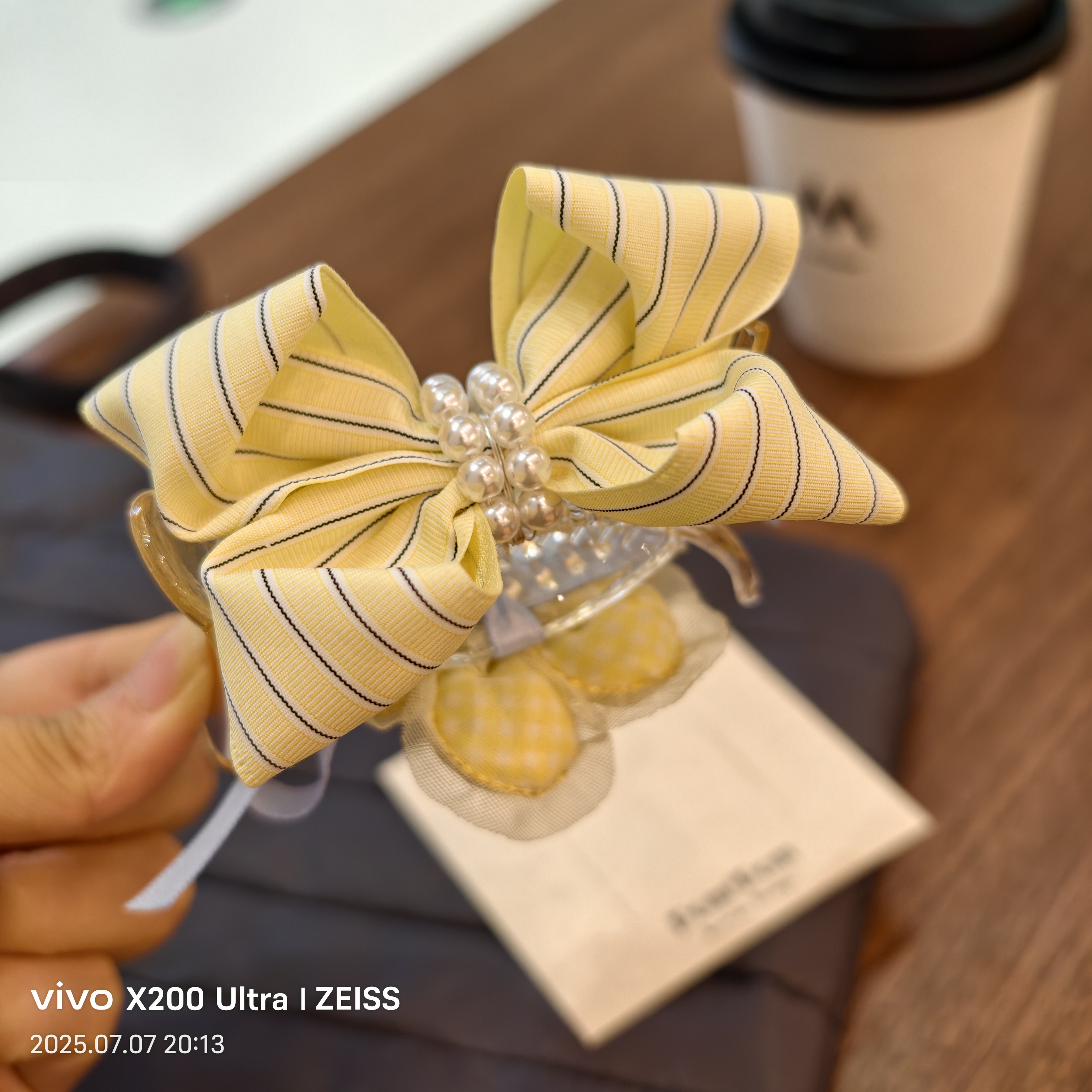 9110花朵蝴蝶结丸子抓发夹（手工微瑕介意勿拍）