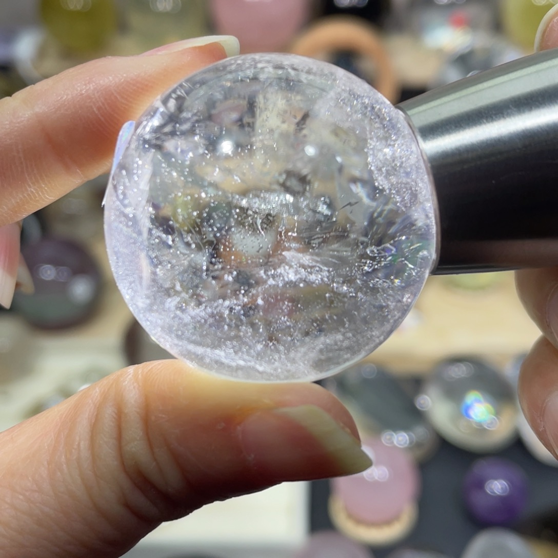 未镶嵌水晶珠宝半成品