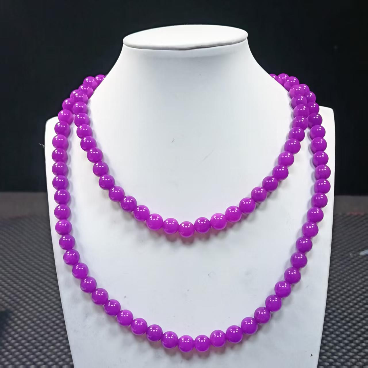 紫108项链8mm发一条J11