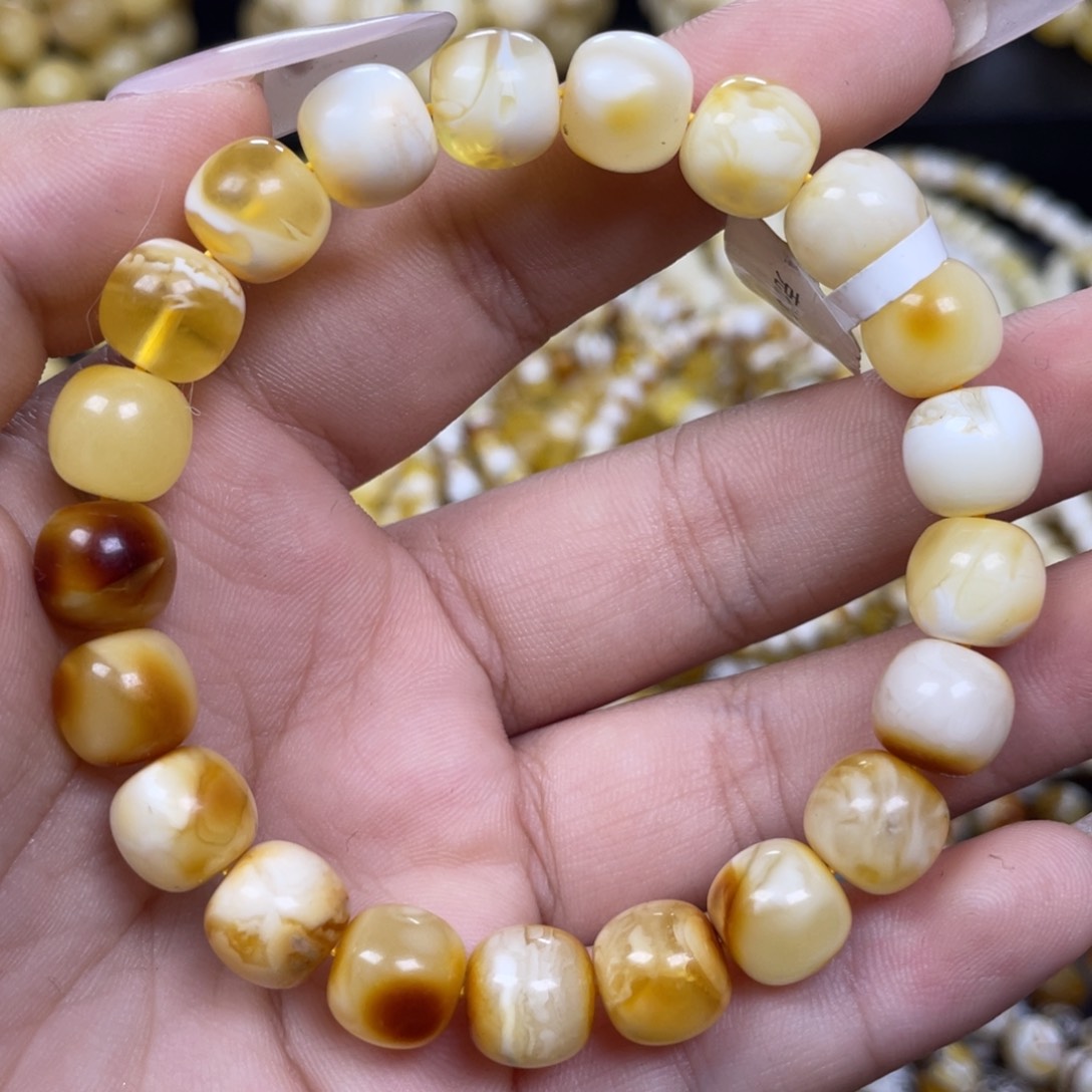 蜜蜡未镶嵌珠宝奇石9.5m