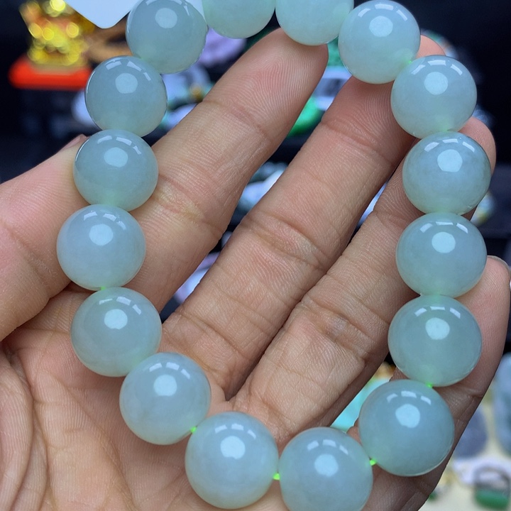 翡翠手链未镶嵌翡翠 13.3 