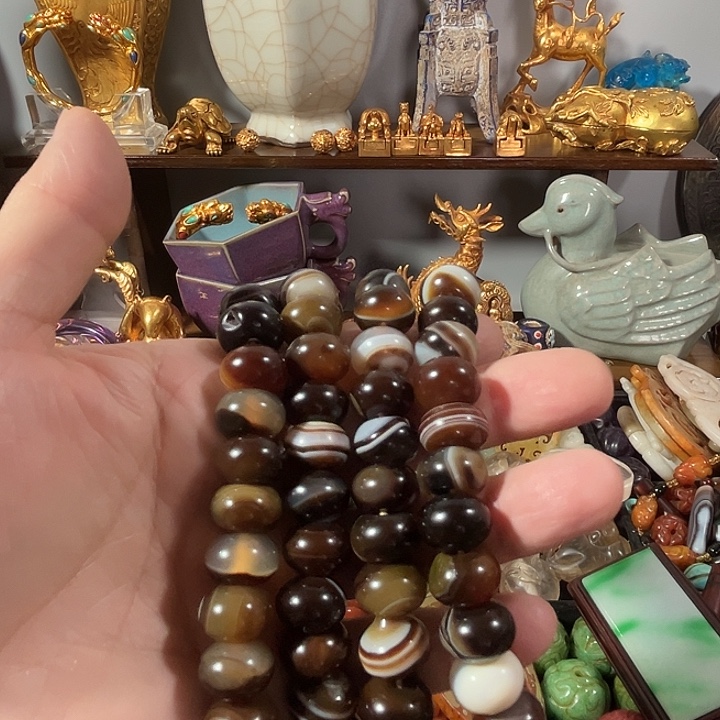 期***久玛瑙/玉髓未镶嵌颈饰