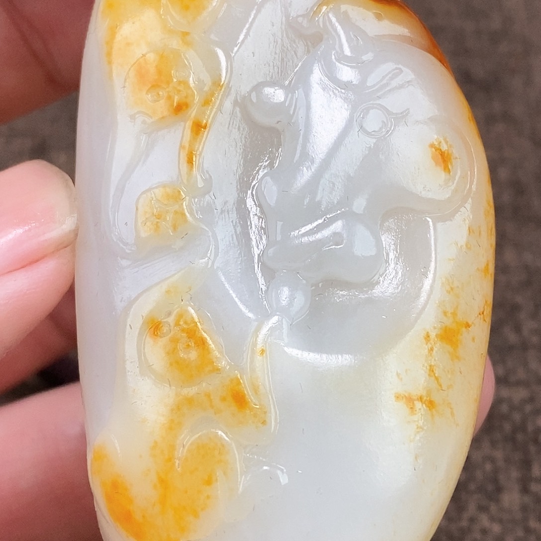 和田玉挂件未镶嵌