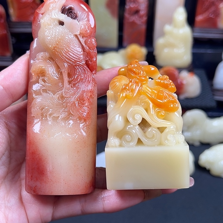 不***岛寿山石老性芙蓉石