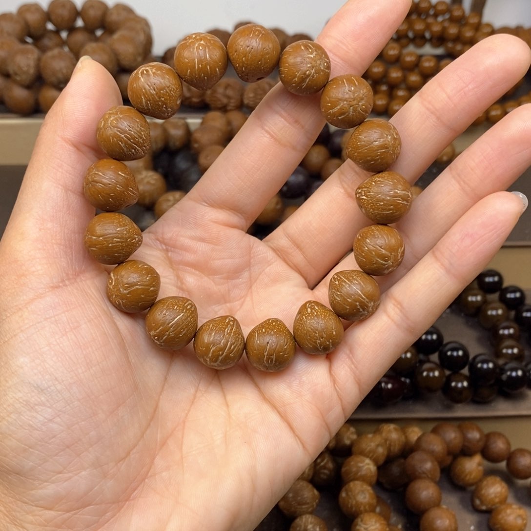 紫金鼠手串桃****生13小原皮