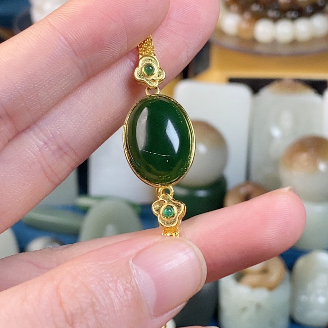 和田玉（糖玉）手链未镶嵌清***﹌