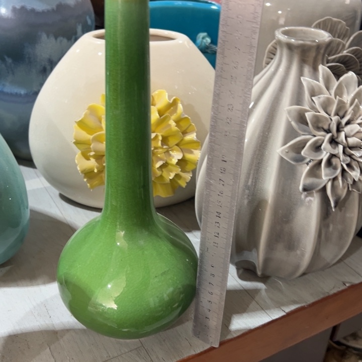 陶瓷花瓶摆件外贸出口微瑕捡漏高30口2公分