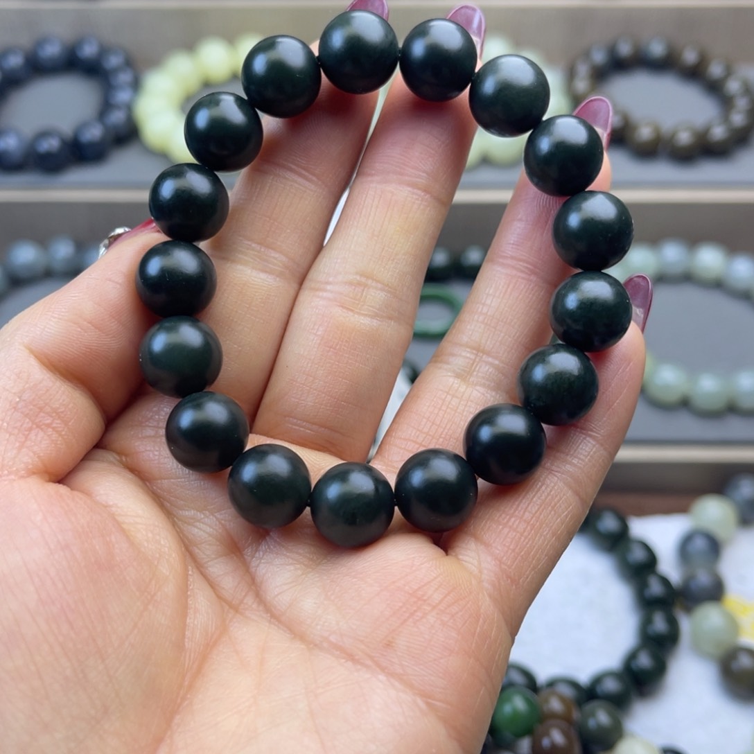 和田玉手链未镶嵌