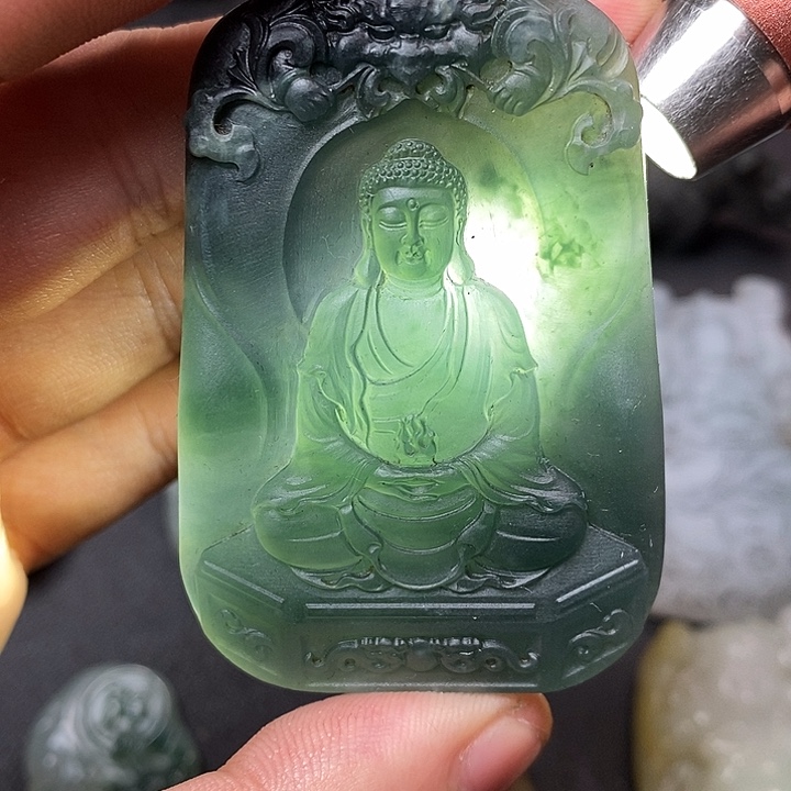 定制翡翠未镶嵌缅甸天然翡翠A货