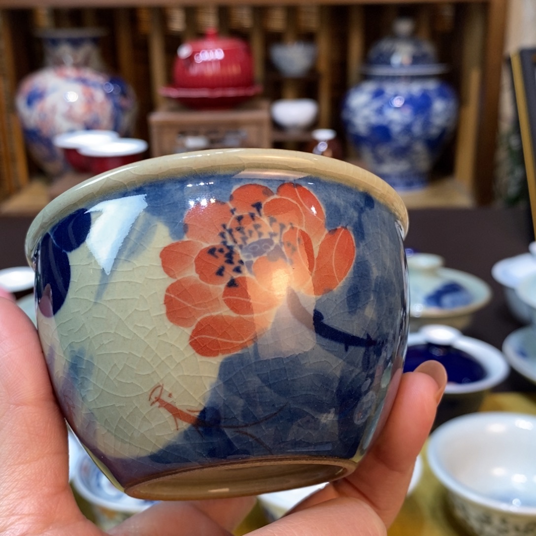 景德镇陶瓷手工手绘