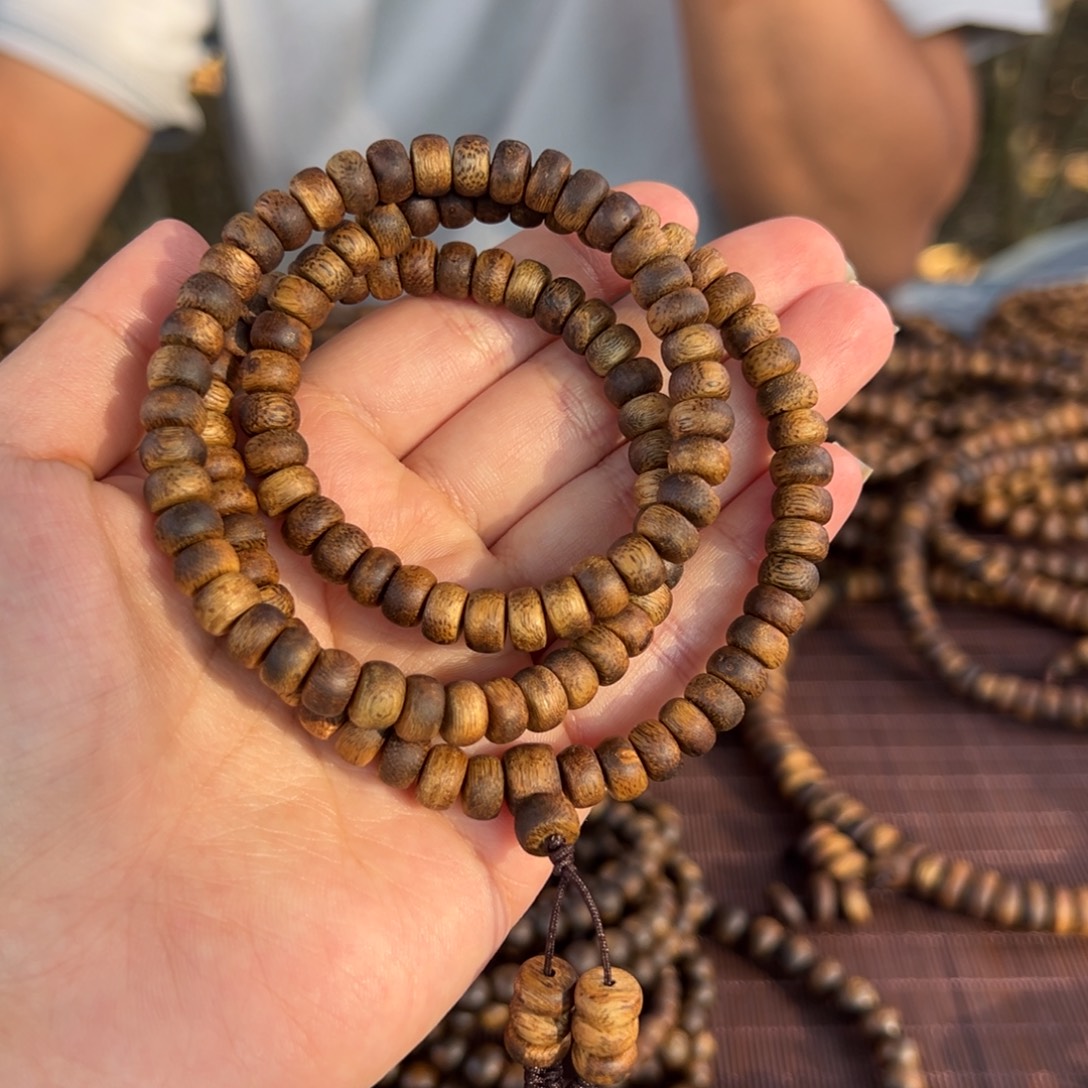 沉香手串卡7规格算盘三圈 16克+ 福利价多样发一条