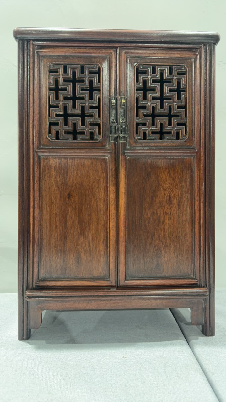 文房木器老海黄面条柜圆角柜