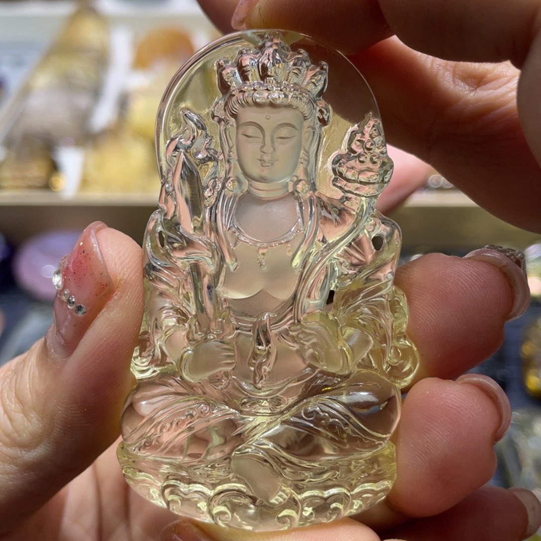 水晶颈饰未镶嵌定制