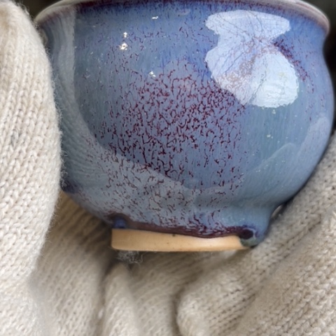 牛家钧窑牛自恒老师钧瓷杯