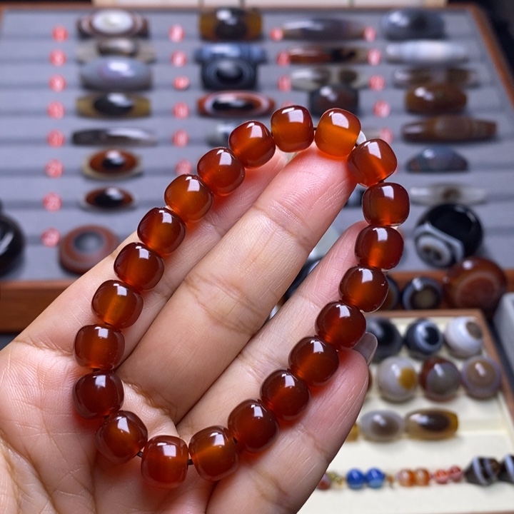 玛瑙/玉髓未镶嵌颈饰