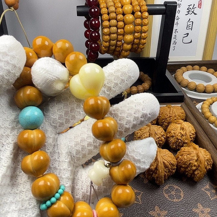 猴头核桃手串全品无暇