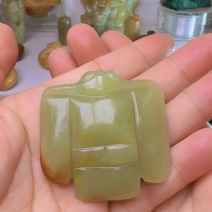 和田玉吊坠(不含链)未镶嵌