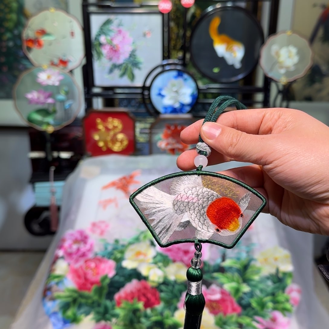 刺绣刺绣工艺精湛