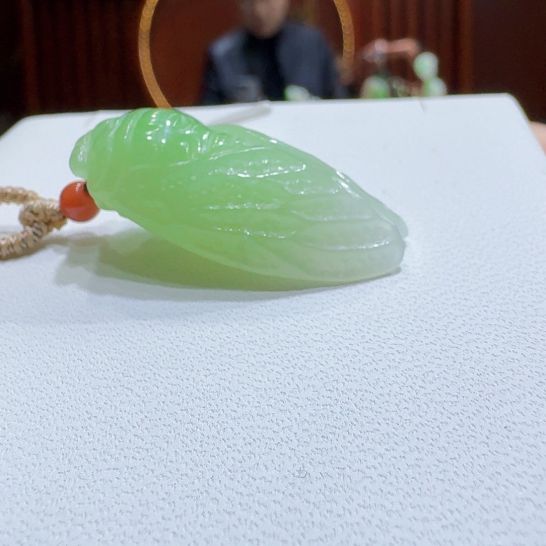 和田玉翠青金蝉未镶嵌