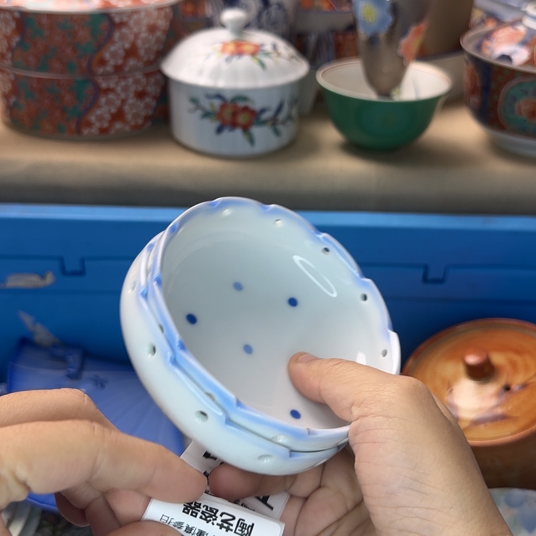 雪***园瓷片423 回流日瓷全场满18米包邮