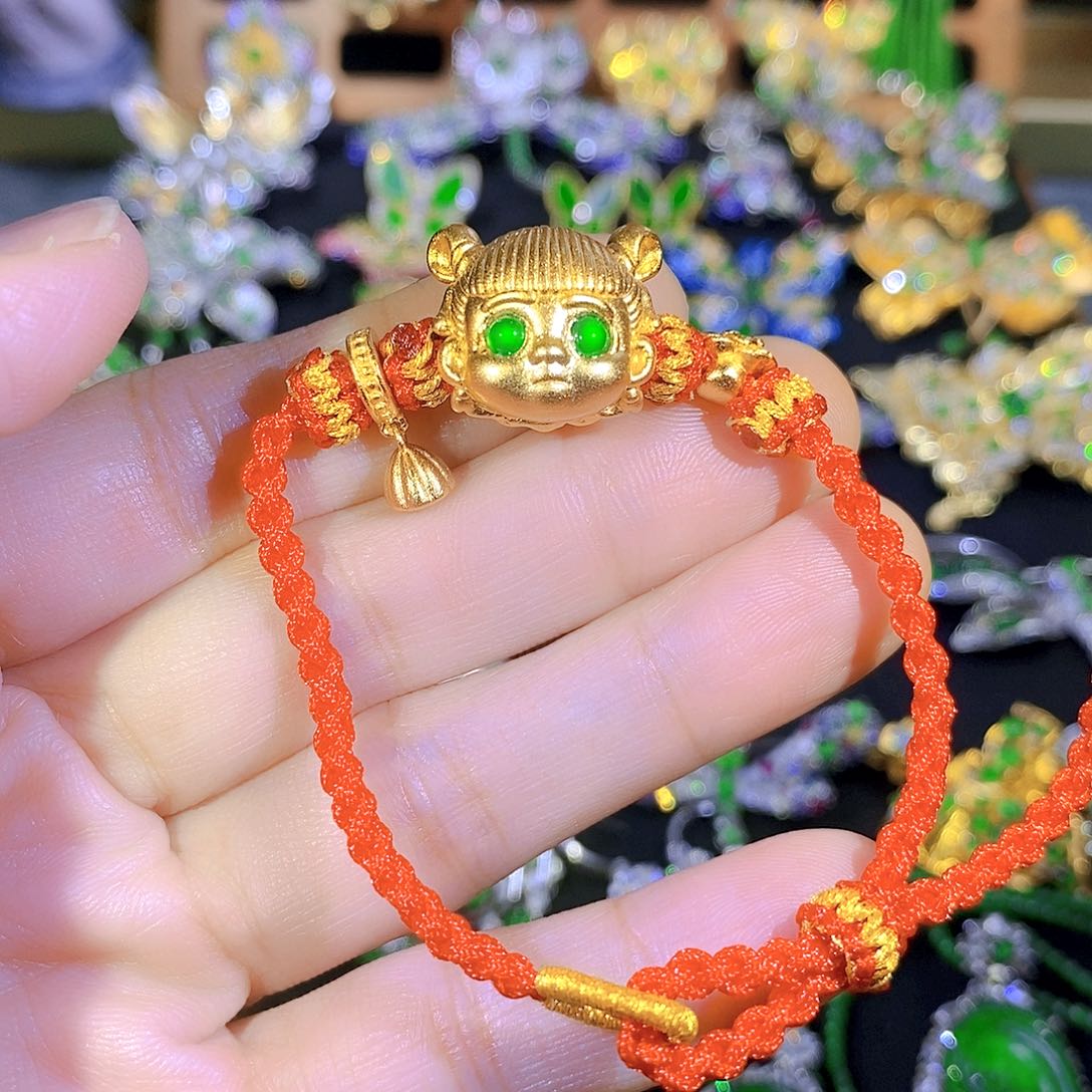 吊坠(不含链)银S925镶嵌翡翠