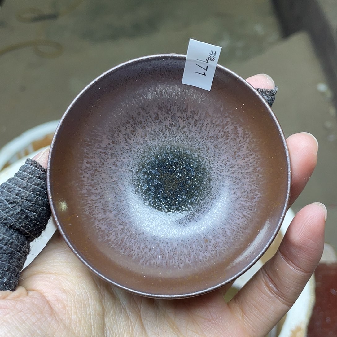 茶盏171 福临号建盏柴烧微瑕