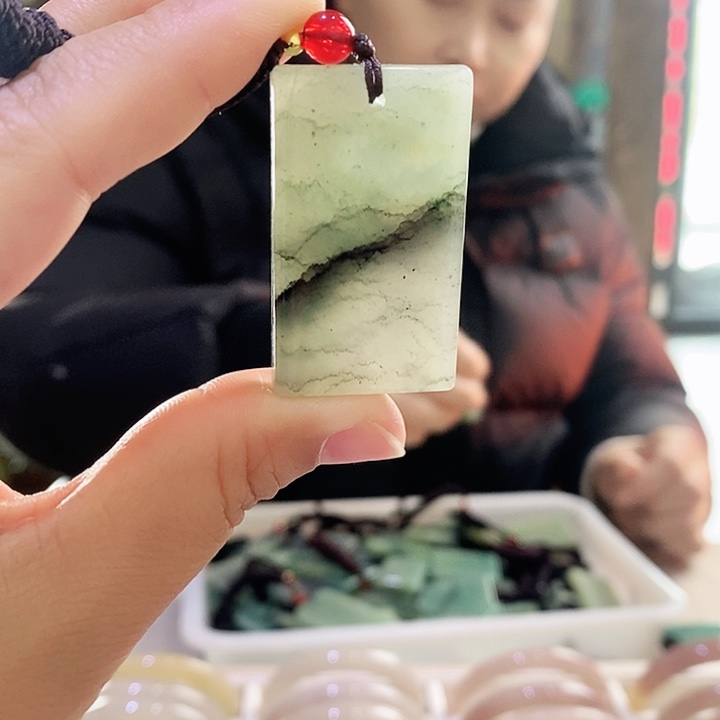 密玉（石英质玉）手链未镶嵌