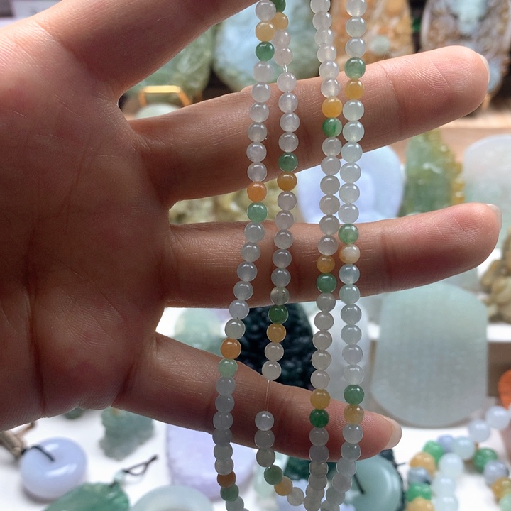 未镶嵌定制翡翠项链