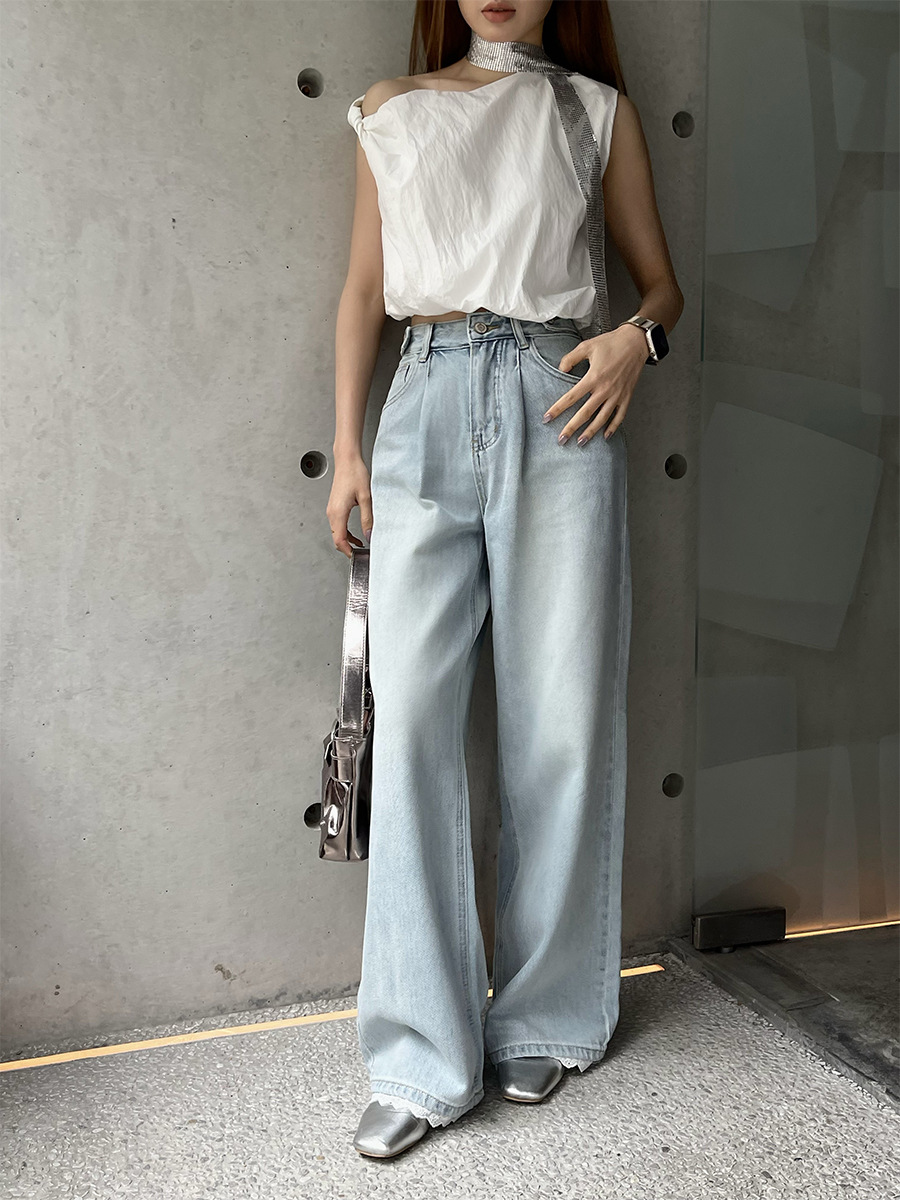 901-1000女士牛仔裤百搭显瘦微瑕疵尾货