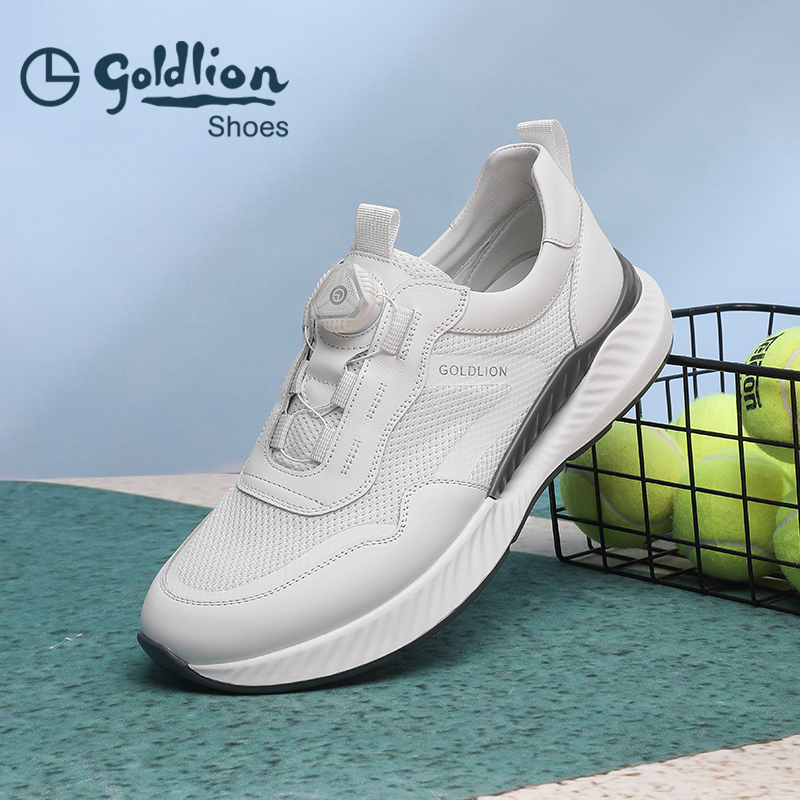 【凉感透气】金利来男鞋夏季网面透气休闲运动男鞋凉鞋