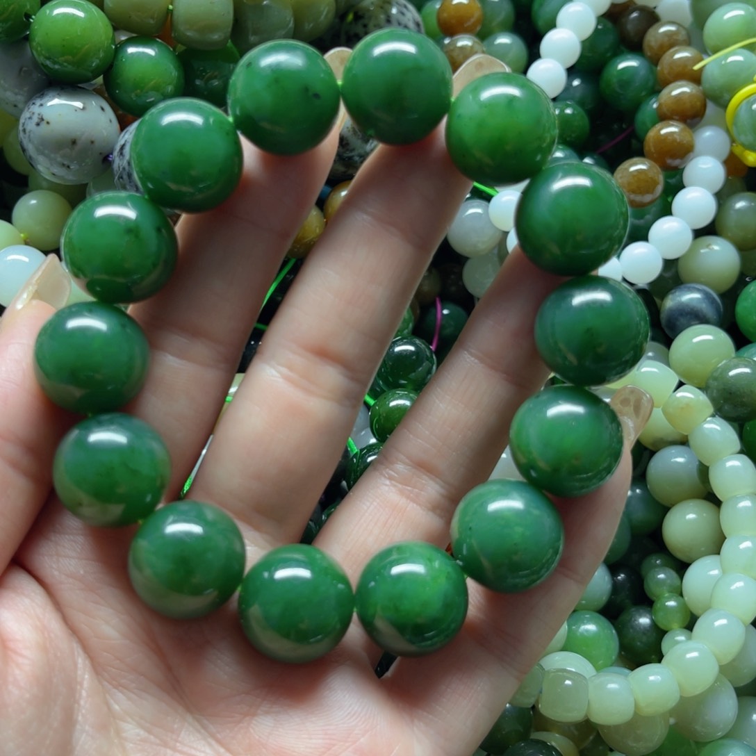 和田玉手链未镶嵌