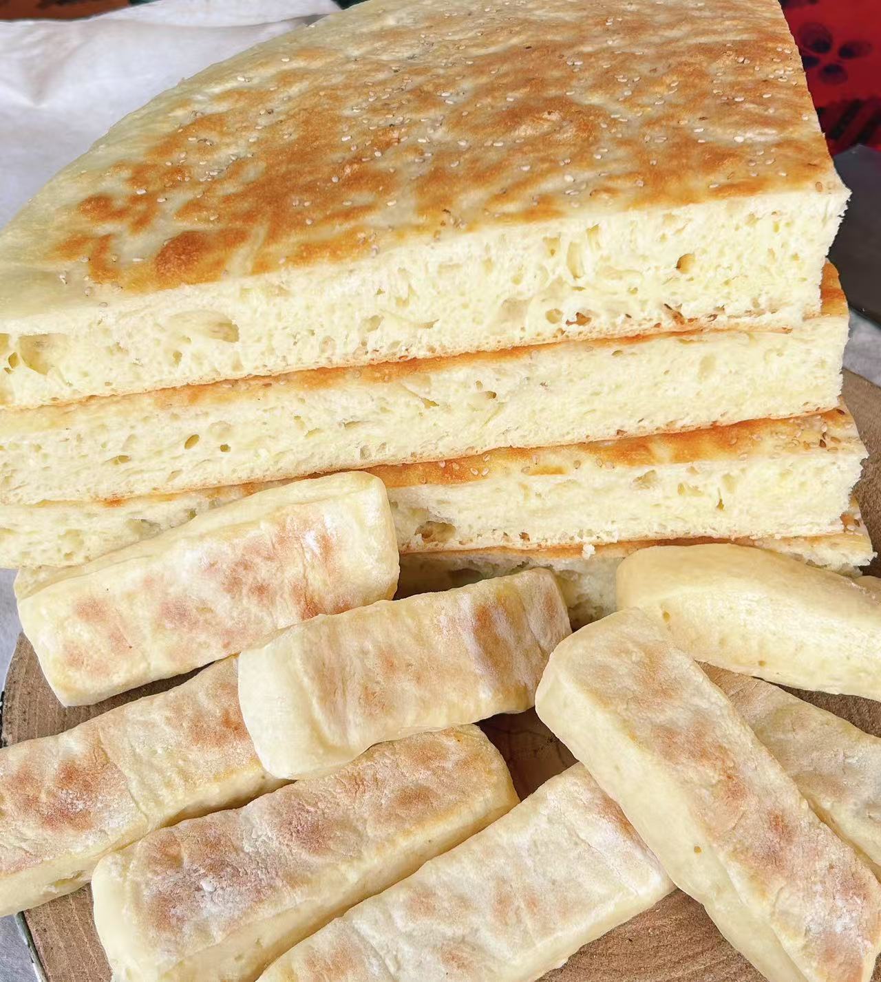 【顺丰包邮】寿县火烧馍+锅巴馍各装一半安徽特产火烧馍老面发酵