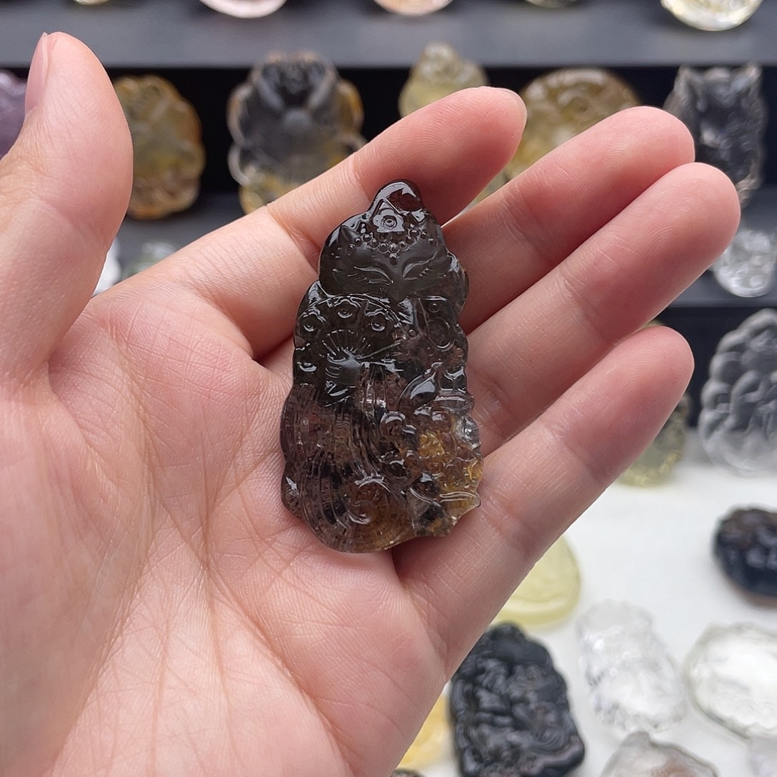 魑****未镶嵌吊坠(不含链)水晶吊坠