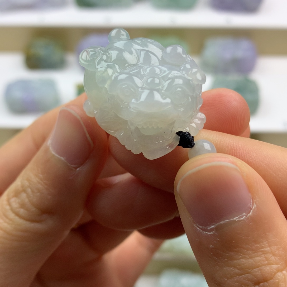 翡翠吊坠(不含链)未镶嵌天然缅甸翡翠A货貔貅