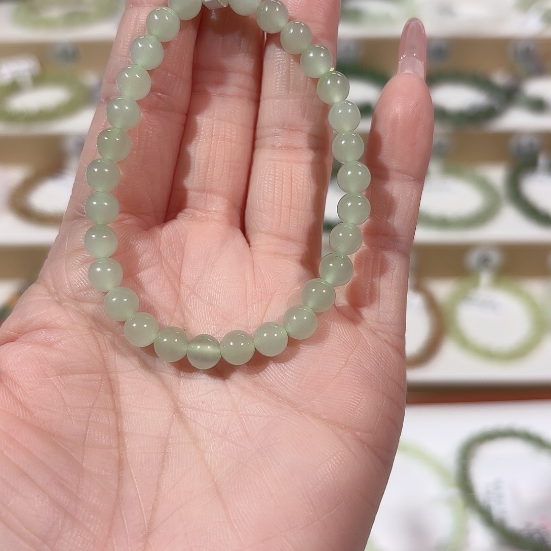 和田玉手链未镶嵌