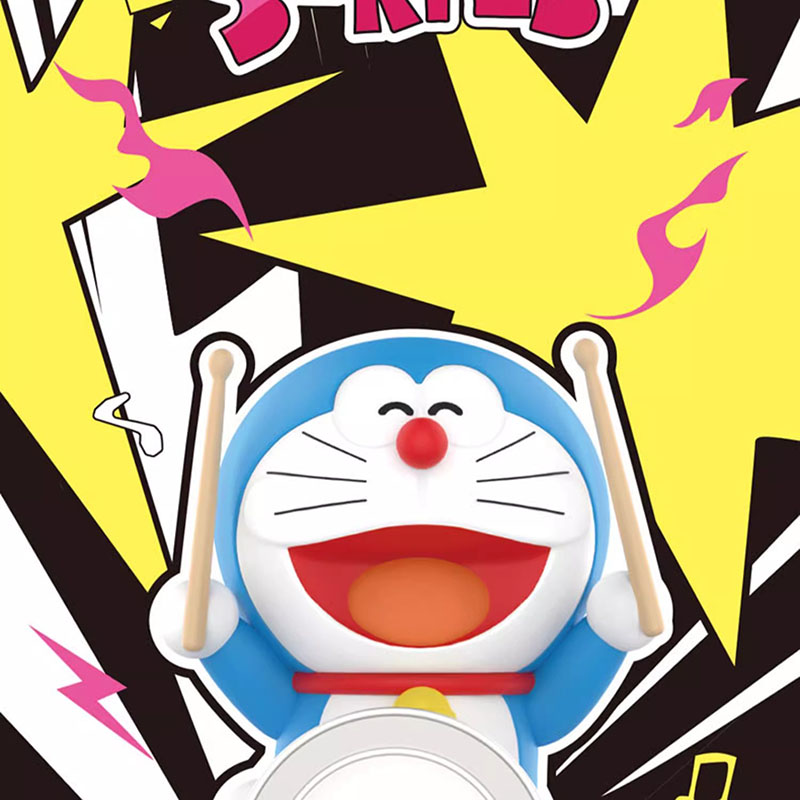 现货 52TOYS盲盒 哆啦A梦 音乐会系列 桌面摆件小手办