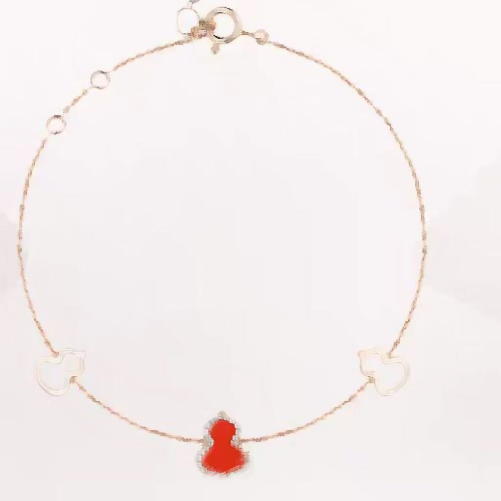 合金手链 《三葫芦手链》UU时尚简约百搭复古轻奢气质网红款手链