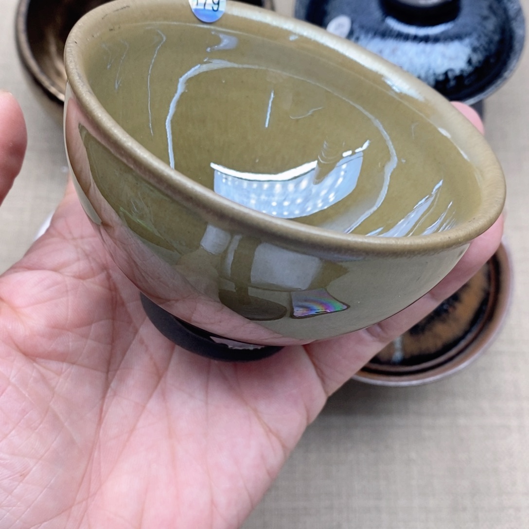 茶盏建盏主人杯漂亮179