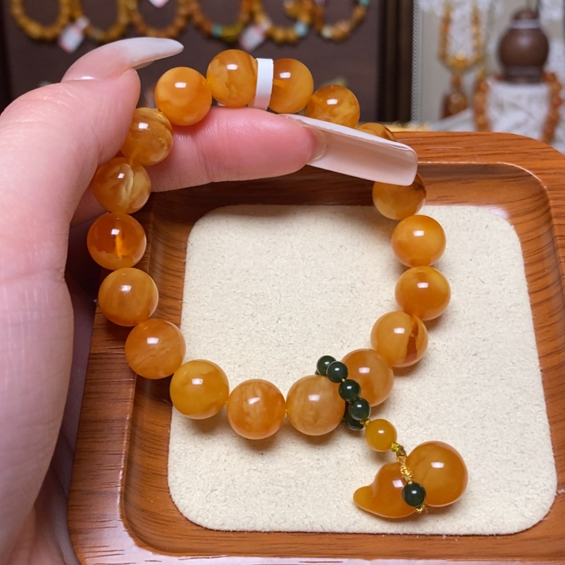 【闪购商品】手链蜜蜡未镶嵌手串