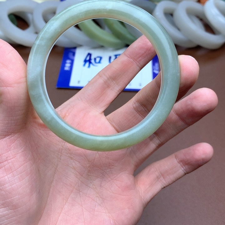 和田玉珠宝半成品未镶嵌54