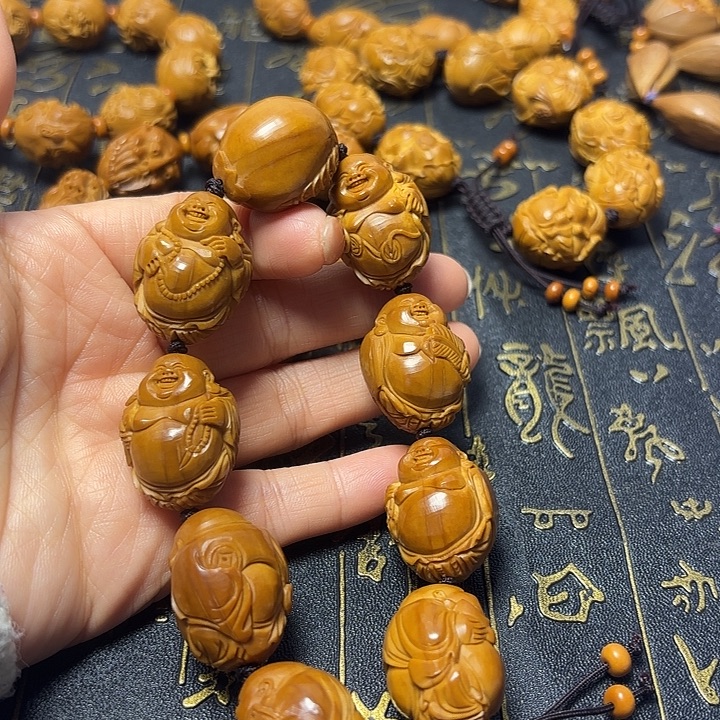 橄榄核手串/手链八大弥勒