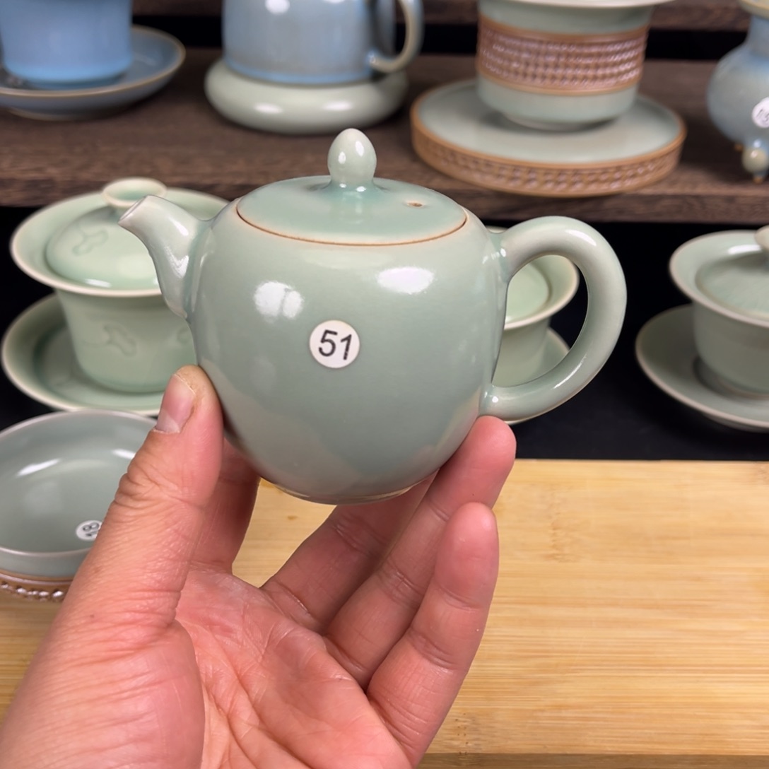 【闪购商品】美人尖汝瓷仿古釉