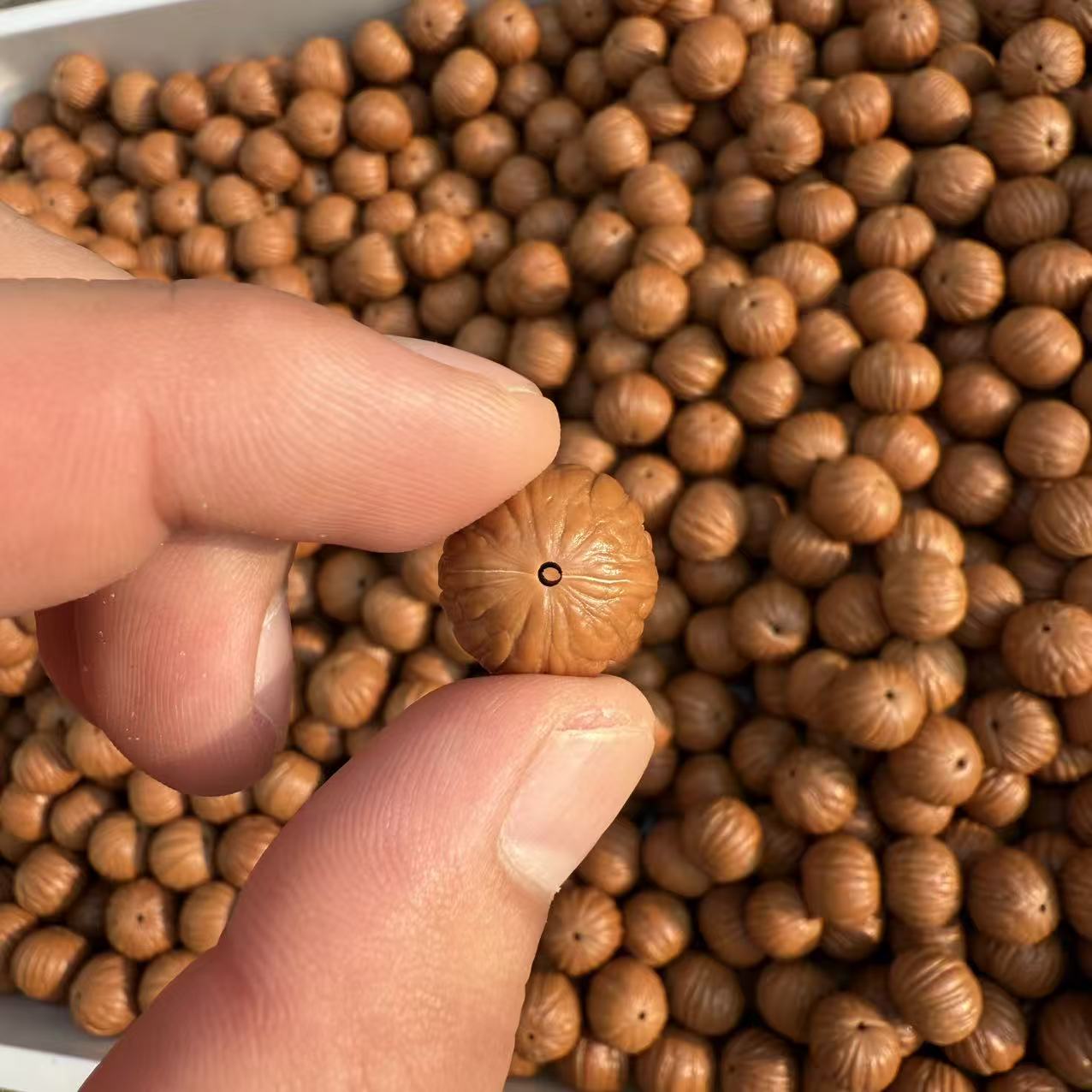 【烁铭推荐】14/15尺寸精挑猴头土豪散籽文玩手串手持长串