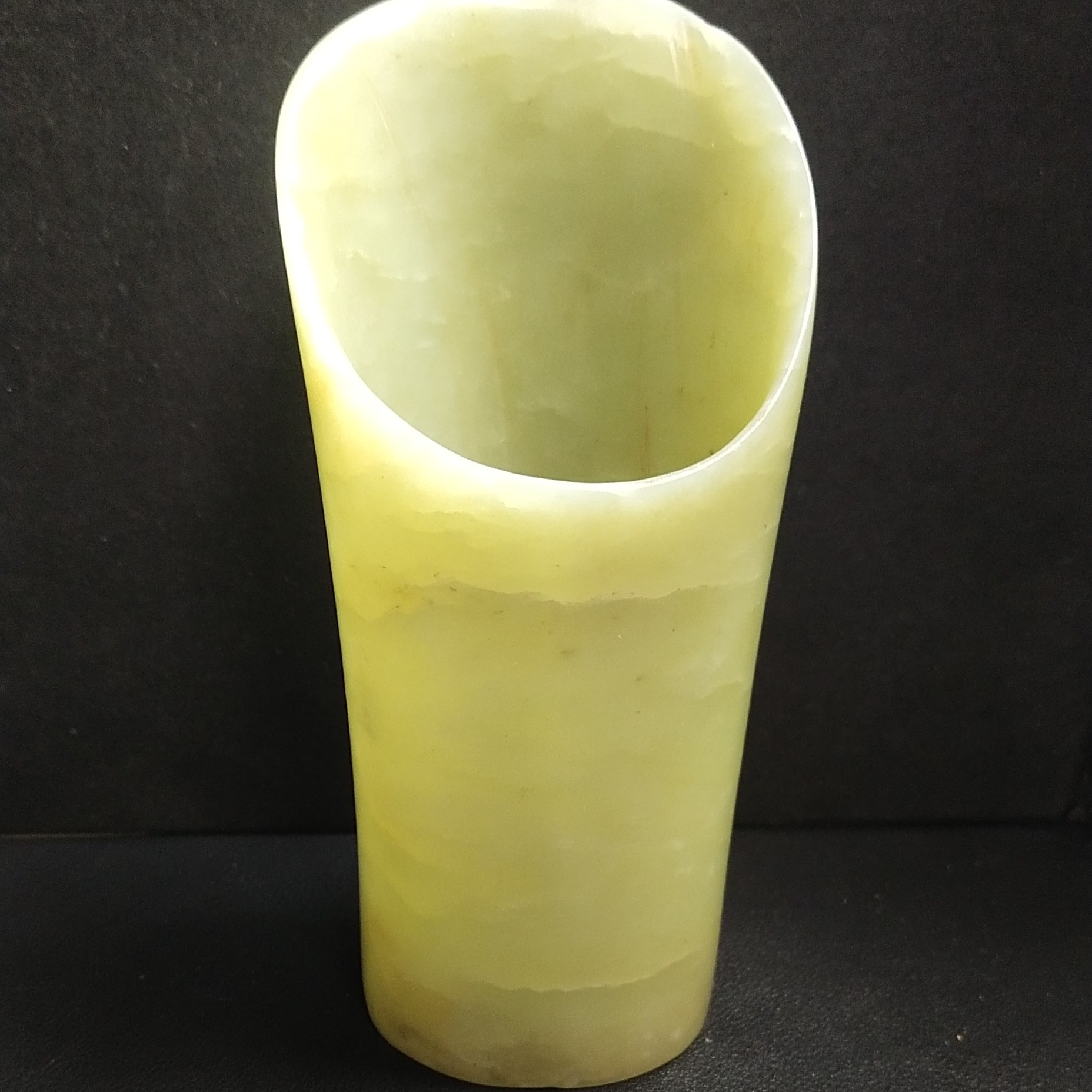 河磨奇石马蹄筒形形件