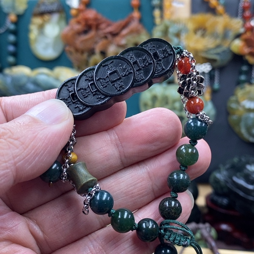 【闪购商品】蛇纹石玉未镶嵌手牌